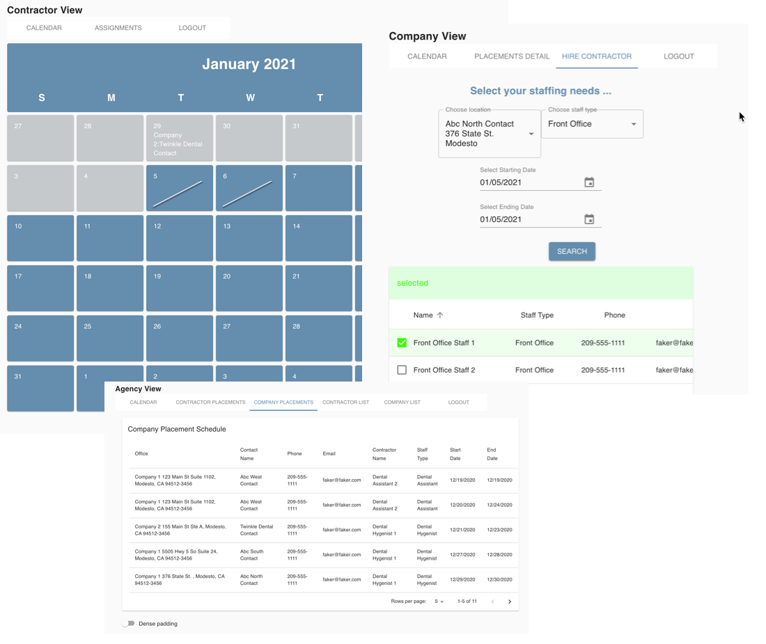 Placement Scheduler